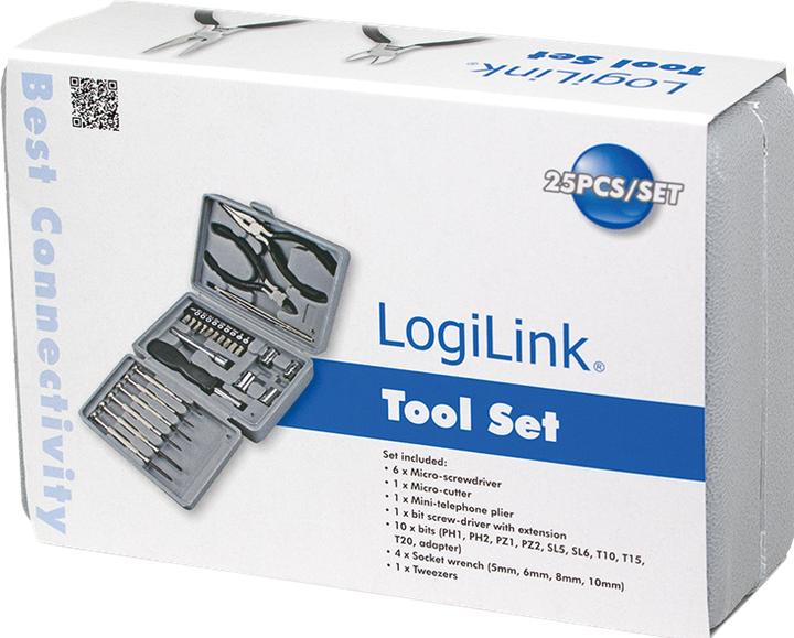 Actual product image LogiLink Screwdriver set (25 pieces)