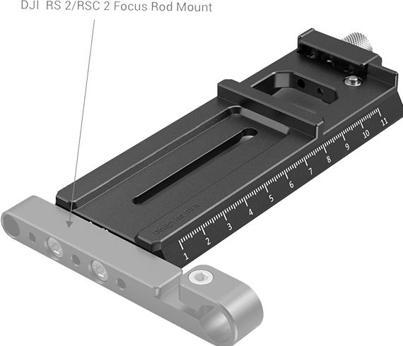Actual product image SmallRig Quick Release Plate with Arca-Swiss (Gimbal mounting plate)