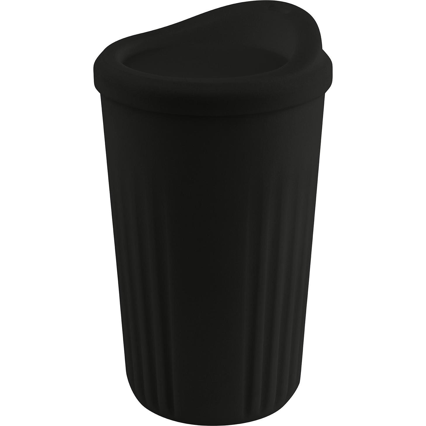 APS Deckel für Mehrwegbecher schwarz (66917)
