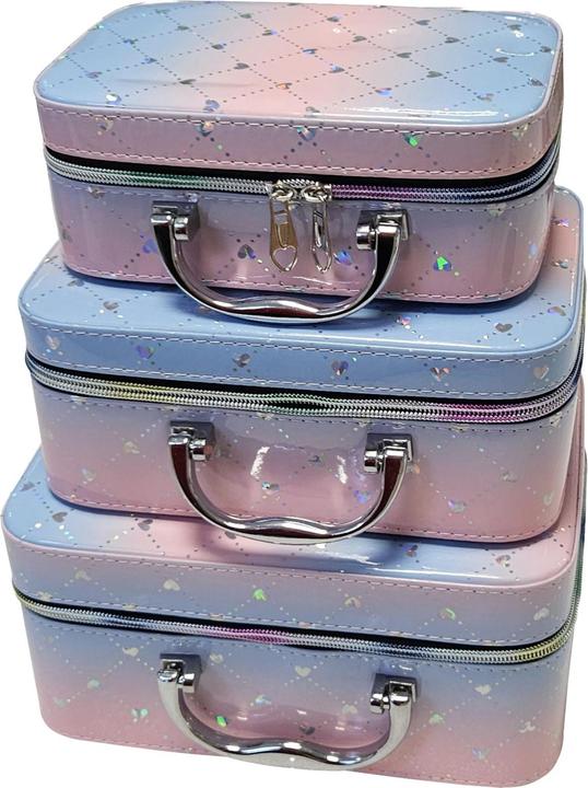 Actual product image Extralink Lifestyle ladies cosmetic bag organiser make-up case 3in1 251