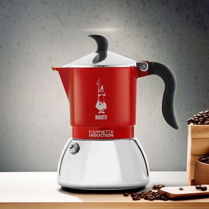 Produktbild Bialetti Fiammetta Ind. 4cups Red (4 T.)