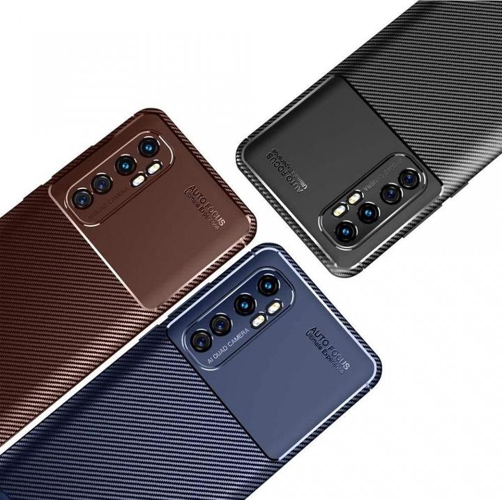 Produktbild Screenguard Xiaomi Mi Note 10 Lite Hülle Carbon Design TPU Case (Xiaomi Mi Note 10 Lite)