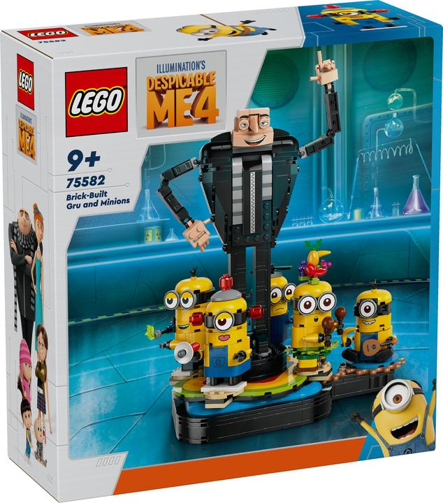 Produktbild LEGO Gru und die Minions aus Steinen (75582, LEGO Minions)