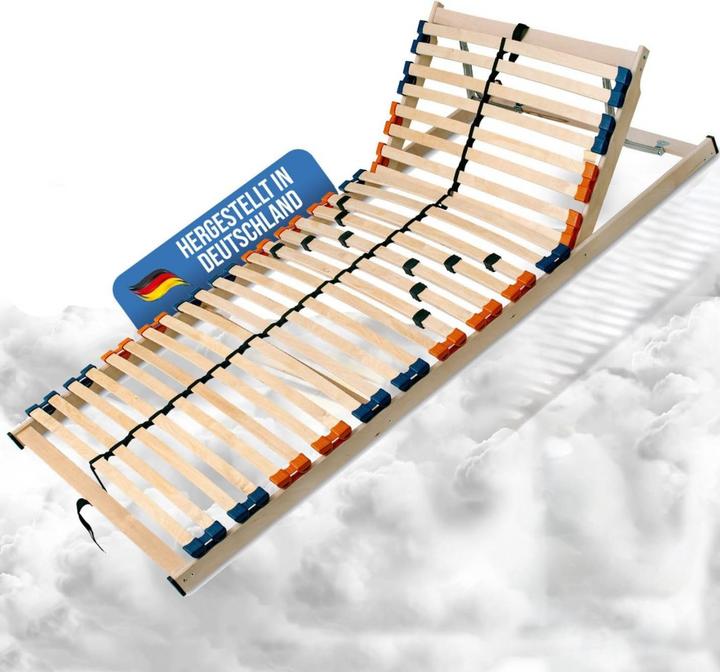 Actual product image Coemo Lattenrost Multira Kopfteil verstellbar mit 28 Federleisten Selbstmontage