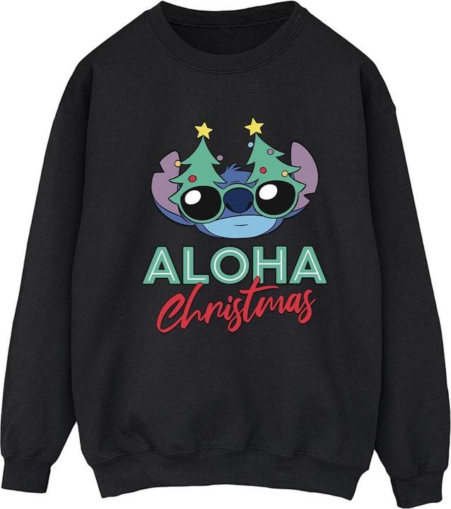 Produktbild Disney Lilo And Stitch Christmas Tree Shades Sweatshirt (L)