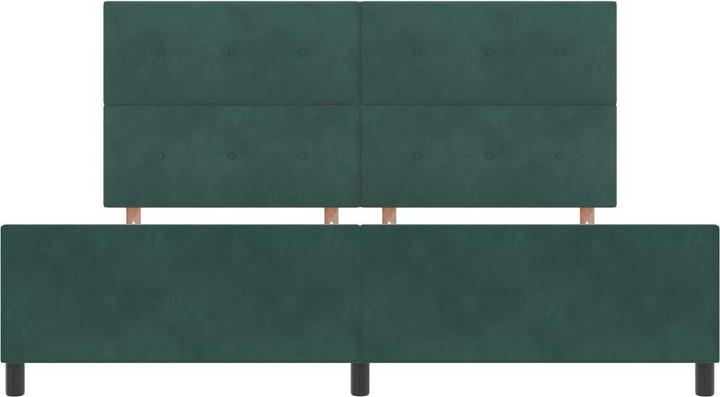 Actual product image vidaXL Modernes Bett (200 x 200 cm)