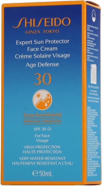Produktbild Shiseido Expert Sun Protector Face Cream (Sonnencreme Gesicht, SPF 30, 50 ml, 150 g)