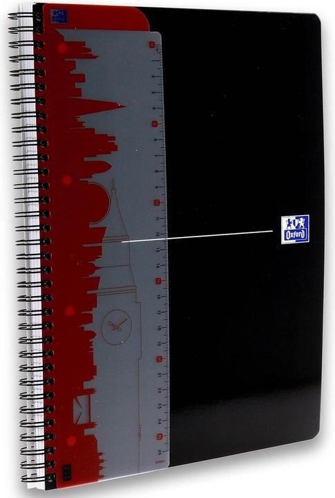 Image du produit Oxford Bloc-notes collège (A4, À rayures, Couverture souple)