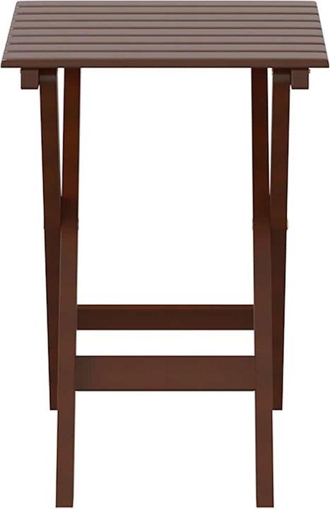 Actual product image vidaXL Side table folding poplar