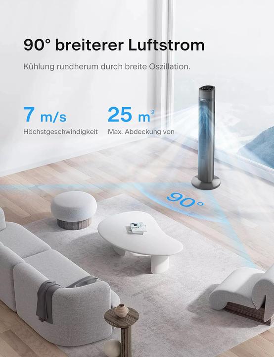 Produktbild Pelonis Turmventilator (48 dB)