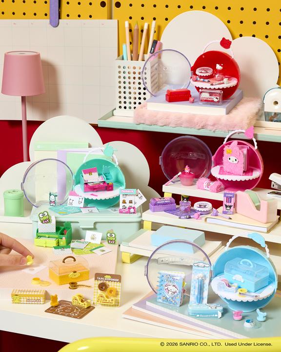 Actual product image MGA MGAs Miniverse Make It Mini Hello Kitty Series 3 Asst in PDQ