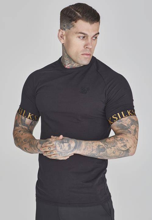 Produktbild Siksilk T-Shirt Tech T-Shirt in Black (S)