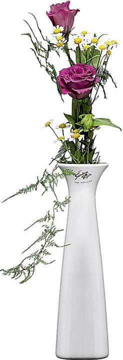 Productafbeelding Sandra Rich Vaas Classy Solifleur Porselein 24cm Ø6,5cm wit (1 x, Ø 6,5 x 24 cm, 0.96 l)