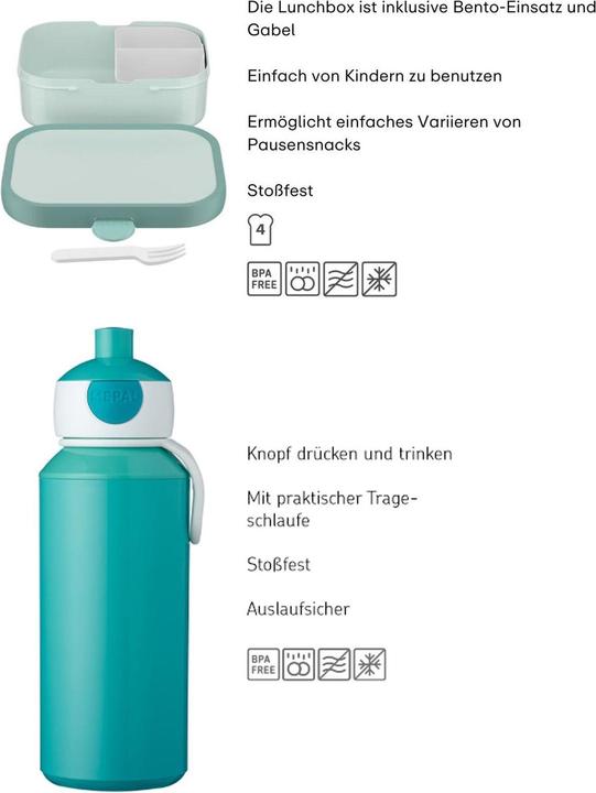 Actual product image Mepal Campus Lunchset