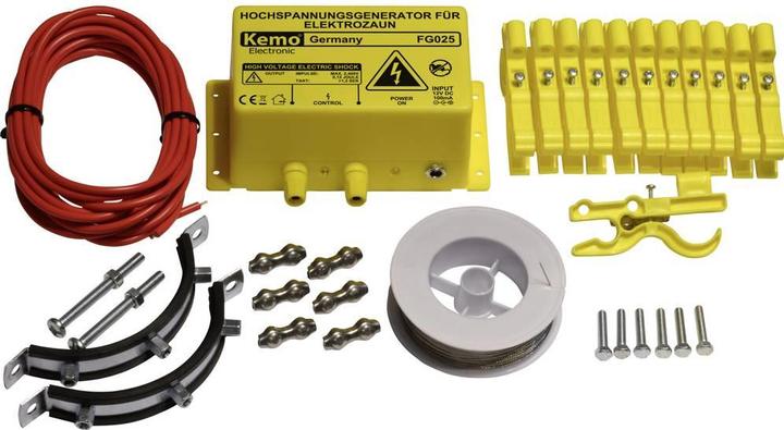 Actual product image Kemo Electric fence FG 025 Set 1 S