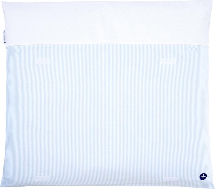 Produktbild nordic coast company Wickelauflage mit abnehmbarem Frotteehandtuch (70 x 80 cm)