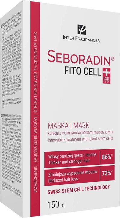 Immagine prodotto Seboradin FITO CELL Maschera per capelli Balsamo per capelli più forti 150ml Perdita e ricrescita dei capelli