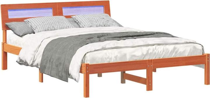 Actual product image vidaXL Plattformbettgestell (120 x 190 cm)