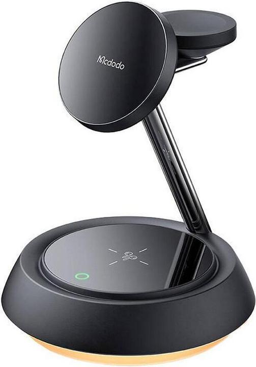 Produktbild Mcdodo CH-4952 3-in-1 15W wireless charger (phone/TWS/Apple watch) black (15 W)