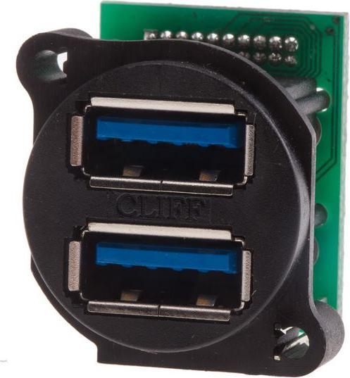 Produktbild RS PRO Xlr Dual Usb3 Earthed