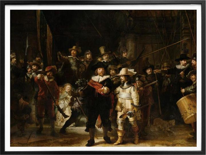 Trenddeko Rembrandt - La Ronde de nuit