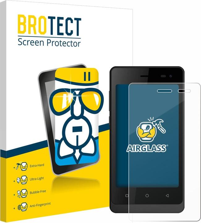 Image du produit BROTECT Verre de protection Film de protection en verre Film de protection d'écran clair (1 pcs, Logicom Wave 2)