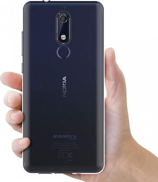 Produktbild Screenguard Nokia 5.1 Flexible TPU Clear Case (Nokia 5.1)