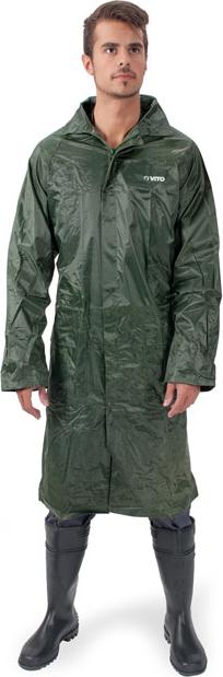 Actual product image VITO Nylon Rain Coat Green - Size L (L)