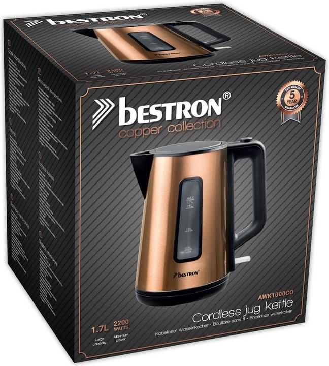Actual product image Bestron Cordless kettle (1.70 l)