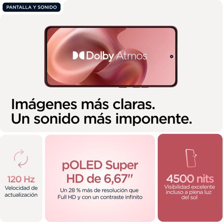 Image du produit Motorola Moto G86 (Chrysanthème, 6.67", SIM + eSIM, 5G)