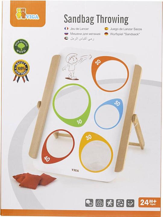 Image du produit Viga Toys Jeu de lancer (Allemand, Anglais, Français, Italien, 1 Joueur)