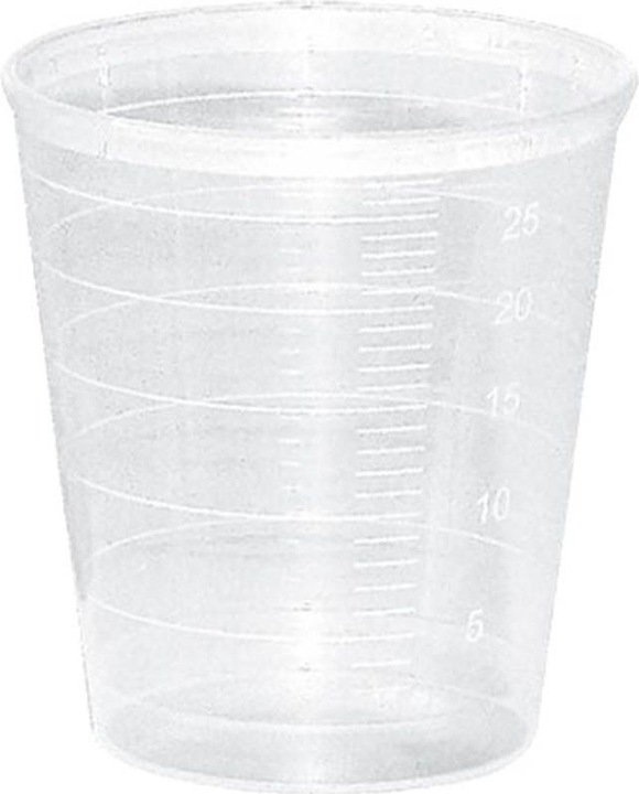 Produktbild Gribi Medikamentenbecher 30ml transparent