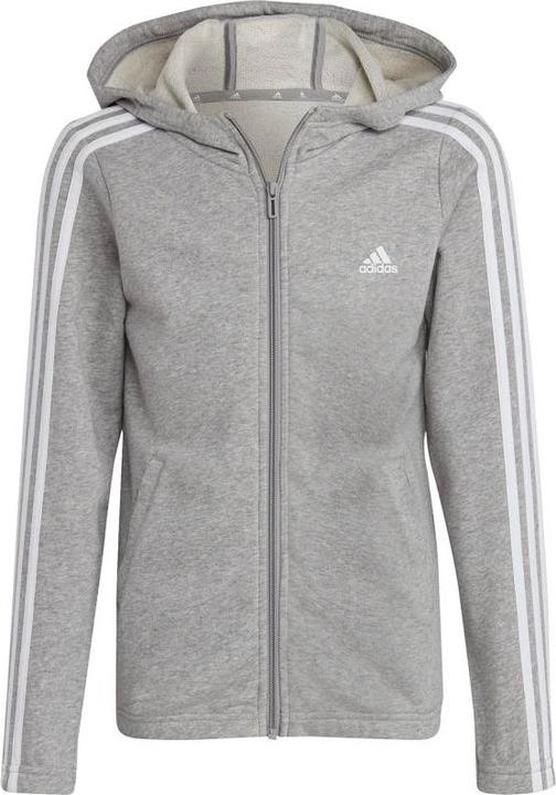 Produktbild Adidas Essentials 3-Streifen Full-Zip Hoodie Jr (S)