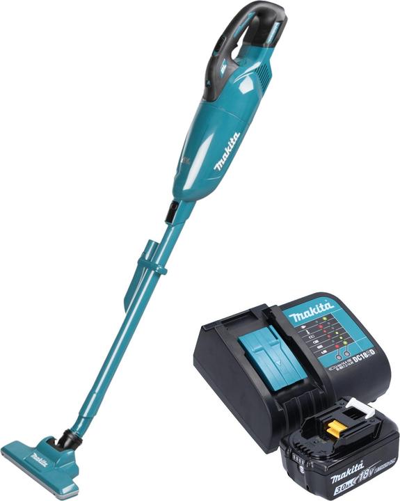 Makita DCL 283 FSF1 Akku Staubsauger 18 V 0,73 l Brushless + 1x Akku 3,0 Ah + Ladegerät