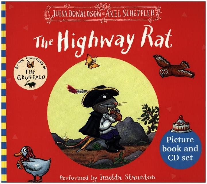Produktbild The Highway Rat, w. Audio-CD (Englisch, Julia Donaldson, 2013)