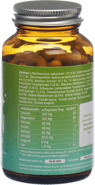 Image du produit Bitterliebe Complexe de bases amères (120 pièce(s), Capsules, 270 g)
