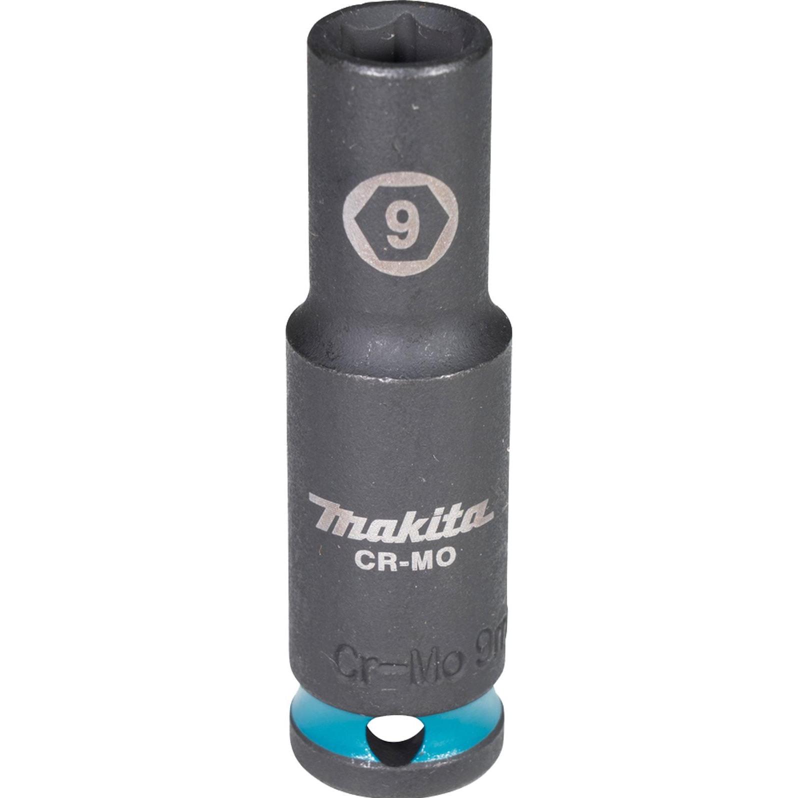 Makita, Chiave a bussola + esagonale, Chiave a bussola SW10 Impact Nero (10 mm)