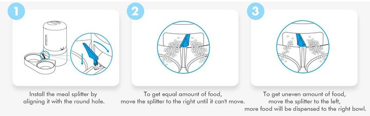 Produktbild Petlibro Futterautomat Granary Dual Feeder (500 cl)