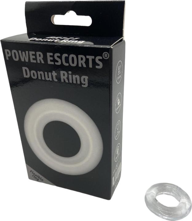 Power Escorts Donut Cockring Transparent - kaufen bei Galaxus - Galaxus