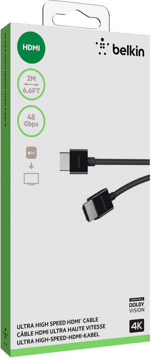 Image du produit Belkin HDMI (Typ A) — HDMI (Typ A) (2 m, HDMI)