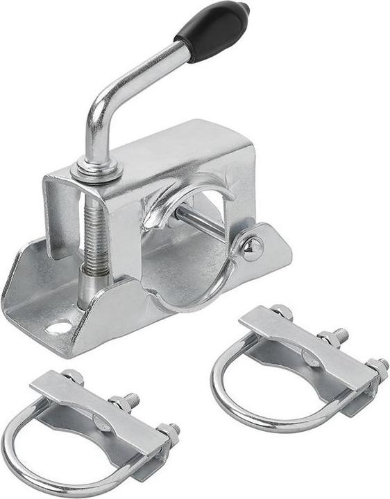 Actual product image ProPlus Clamp for support wheel + U-bolt set of 2 pieces