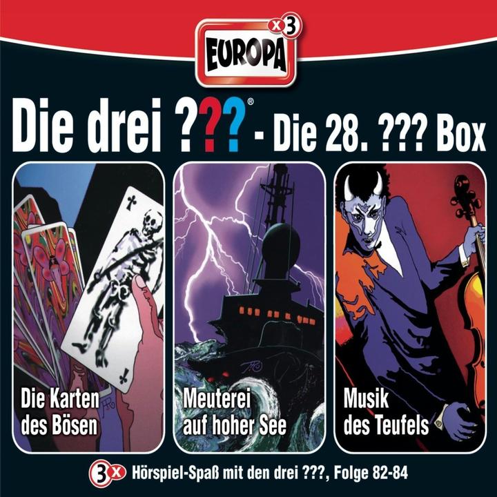 Produktbild Die drei Box 28. Folgen 82 84 (Fragezeichen) (Deutsch)