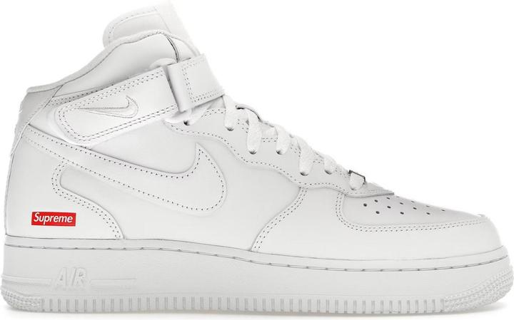 Image du produit Nike Air Force 1 Mid Supreme White (43)