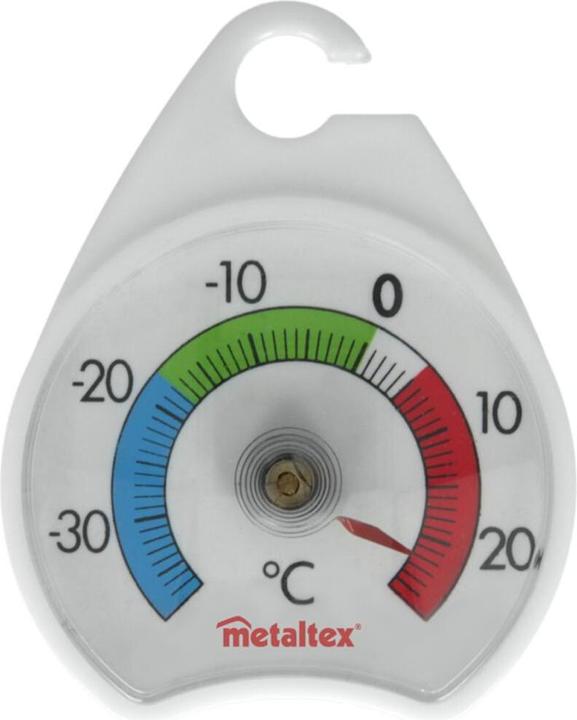 Actual product image Metaltex Deep freezer thermometer round