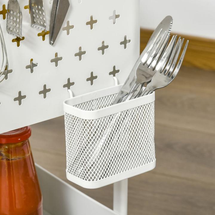 Image du produit Homcom Chariot de cuisine