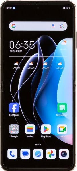 Actual product image Nubia Flip (256 GB, Sunlight Gold, 6.90", Dual SIM, 5G)