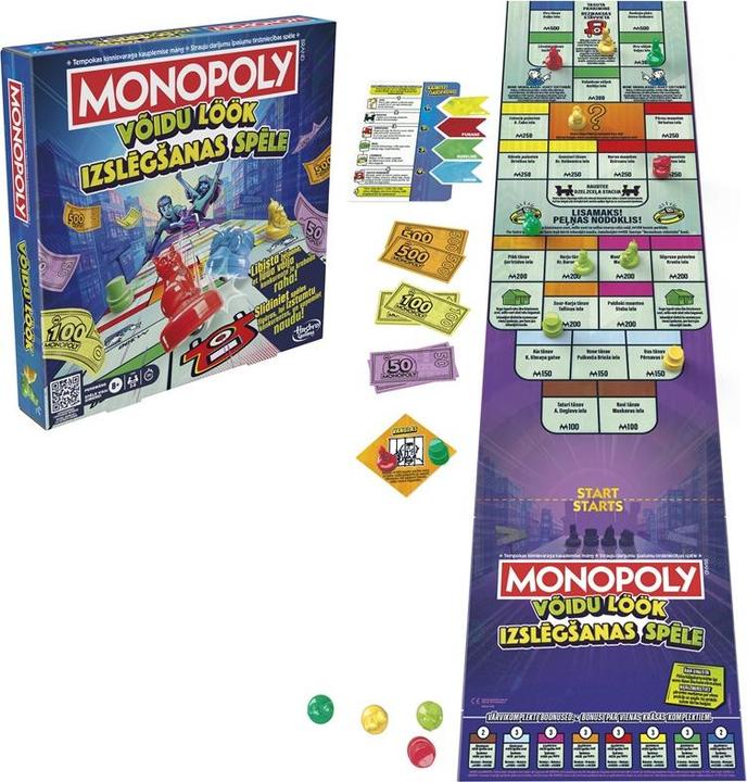 Produktbild Monopoly HAS MON Brettspiel Knockout EE/LV (Estnisch, Lettisch)
