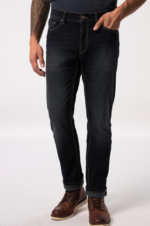 Actual product image JP1880 Super Stretch Used Look 5 Pocket Straight Fit Denim Jeans (56)