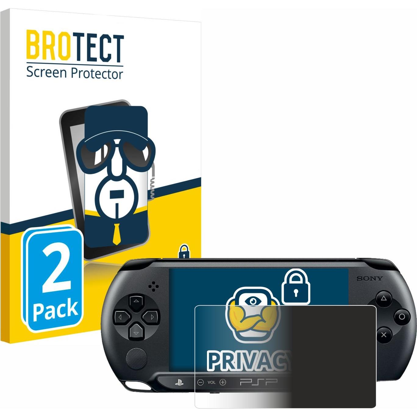 BROTECT Sichtschutzfolie Anti-Spy Privacy Folie Blaulicht-Schutz, Weiteres Gaming Zubehör, Blau