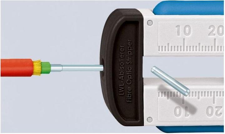 Produktbild Knipex Abisolierwerkzeug für Glasfaserkabel (190 mm)